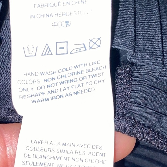 J Crew Black French Pleated Tiered Women's Top new w/ tags - Picture 10 of 10